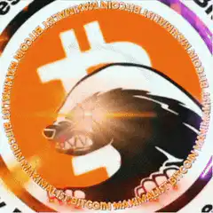 Bitcoin Mammal Badger Laser Eyes
