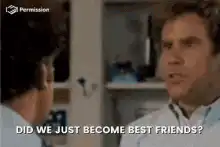 Did we just become best friends? Yep