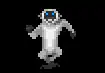pixel art robot dancing