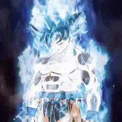 Goku Blue Aura