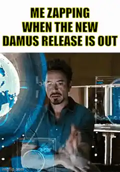 Robert Downey Jr zapping hologram