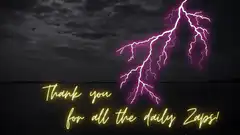 Thank you for all the daily Zaps