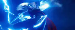 Thor summoning lightning
