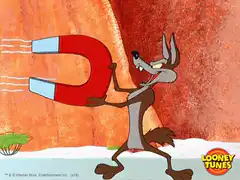 Wile E. Coyote and the TNT Magnet