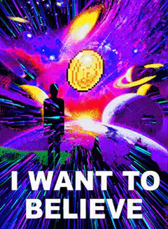 I Want To Believe Bitcoin