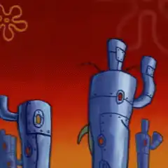 Plankton laser eyes ZAP