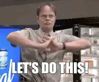 Dwight Schrute Let's Do This