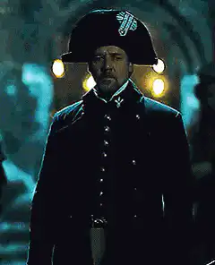 Russell Crowe as Napoleon says stop