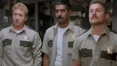 Three cops with a taser