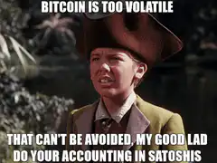 Captain Hook and the Parrot Bitcoin Meme