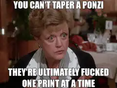 You Can't Taper a Ponzi