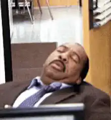Steve Harvey falling asleep