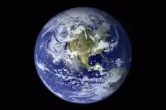 Earth transforms into Bitcoin