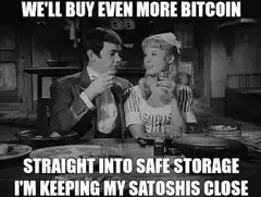 We'll buy even more bitcoin safe storage