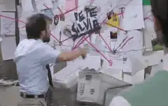 Charlie Day explaining the conspiracy board