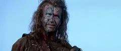 William Wallace face paint