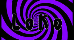 Loko hypnotic spiral animation