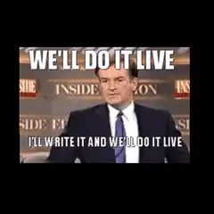 Charlie Rose We'll Do It Live