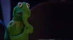 Kermit the Frog thinking