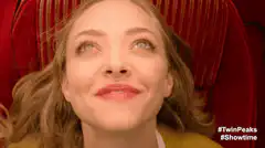 Laura Palmer smiling and laughing