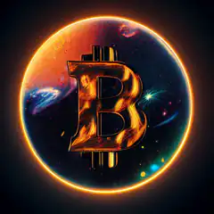 Golden Bitcoin in Cosmic Sphere