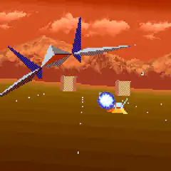pixel art windmill spinning