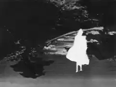 Ghost figure transitions through documents