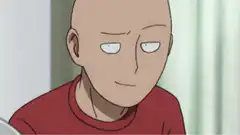 Saitama deadpan stare