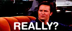 Chandler Bing Really?