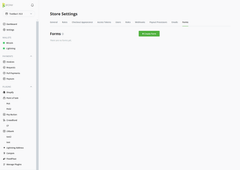 Creating a restaurant form in Testnet